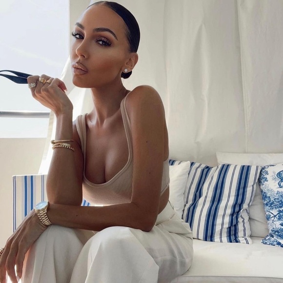 Zara Beige Pink Seamless Corset Top - Picture 2 of 16